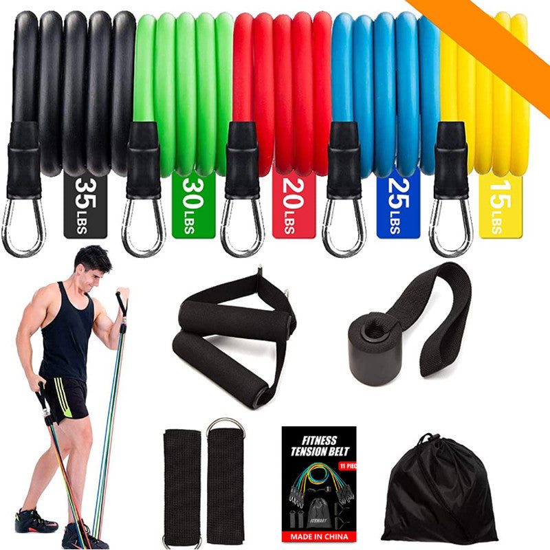 Elastic Resistance Band Set – Chest & Muscle Training