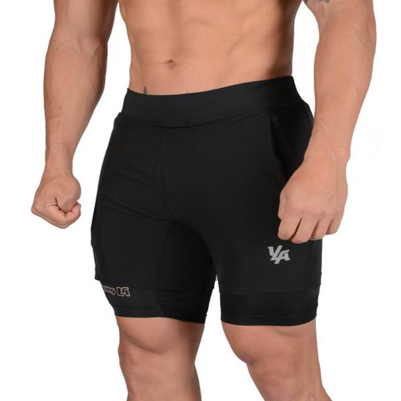 Men's 2-in-1 Quick-Dry Running Shorts