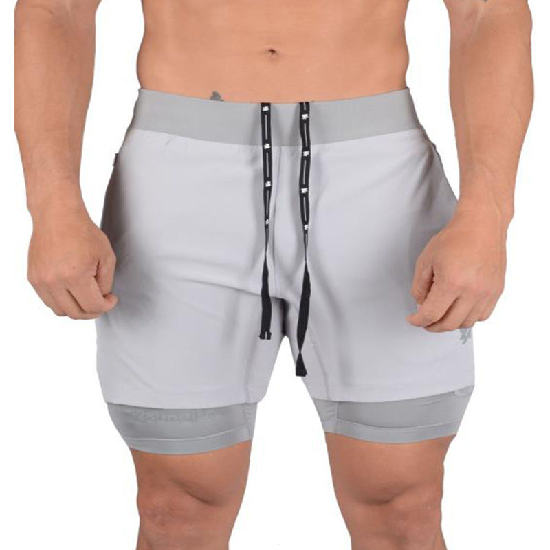 Men's 2-in-1 Quick-Dry Running Shorts