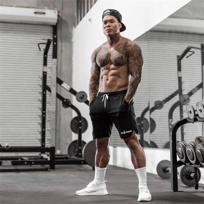 Men's Quick-Dry Mesh Fitness Shorts
