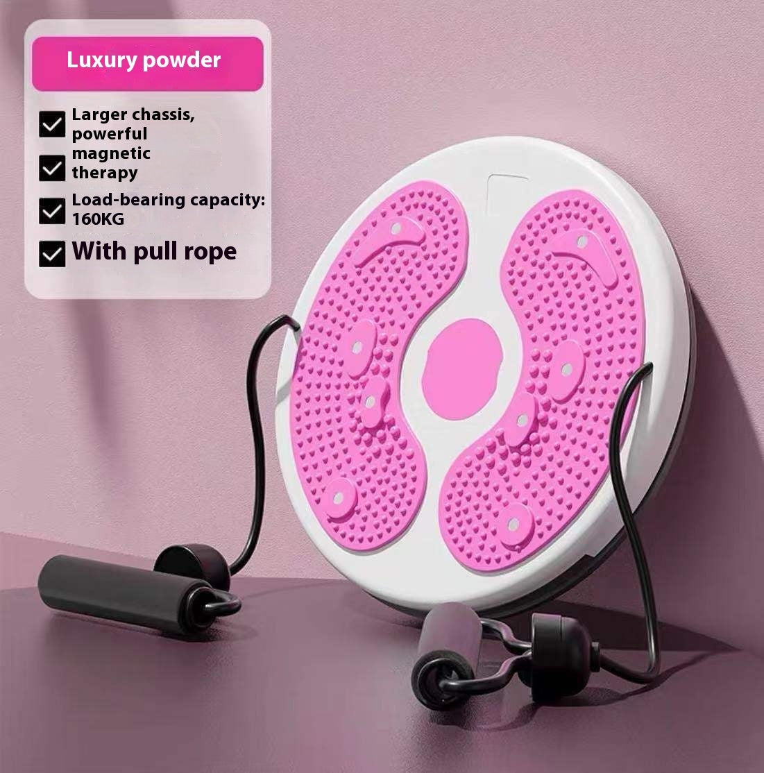 Home Waist Wheel with Drawstring – Fitness Equipment