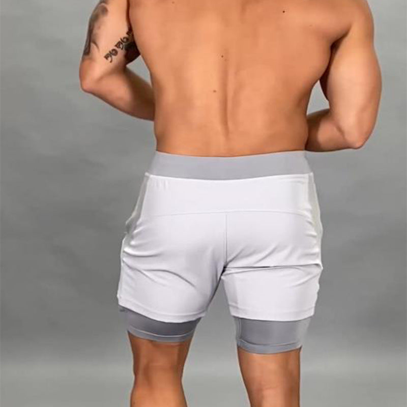 Men's 2-in-1 Quick-Dry Running Shorts