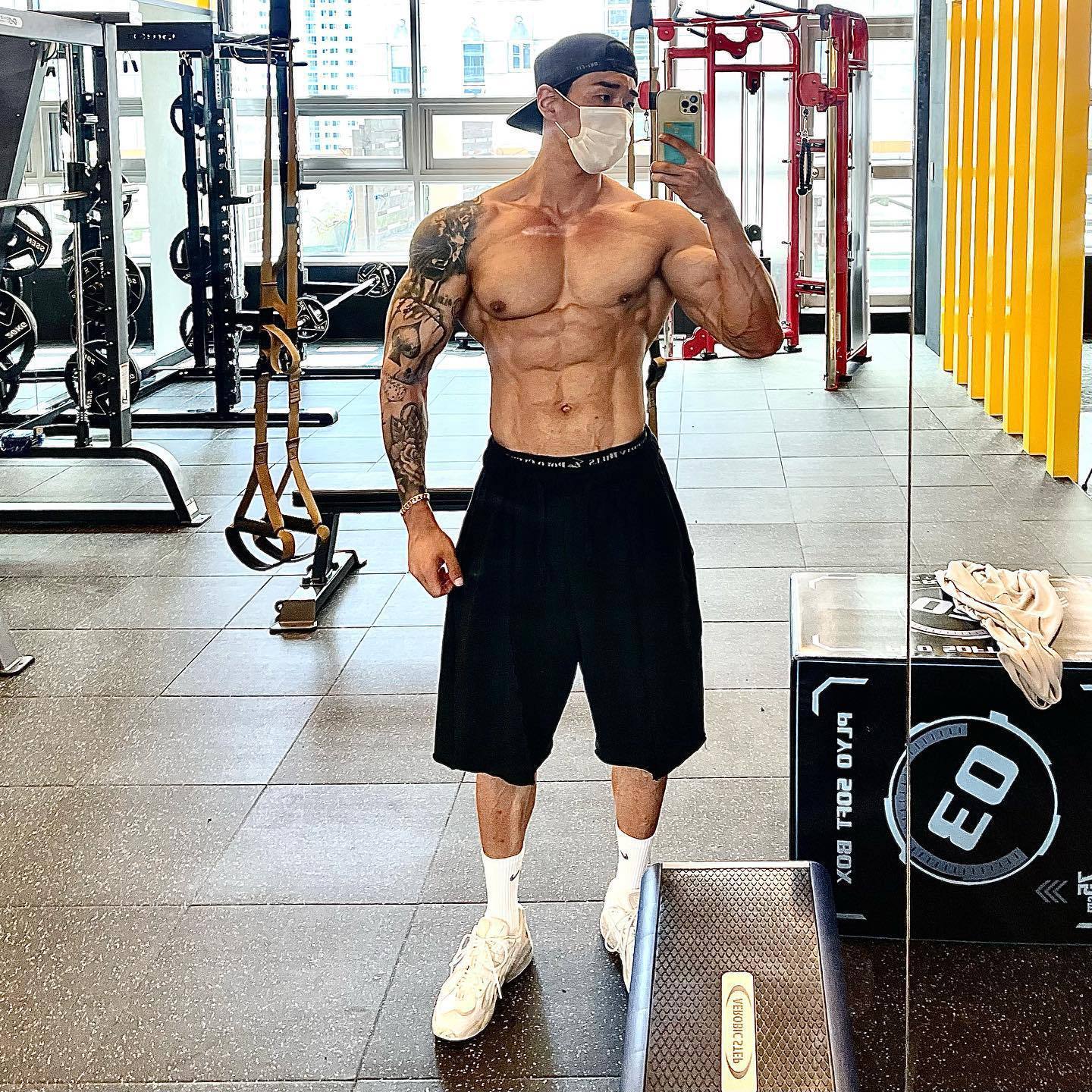 Men's Cotton Fitness Shorts