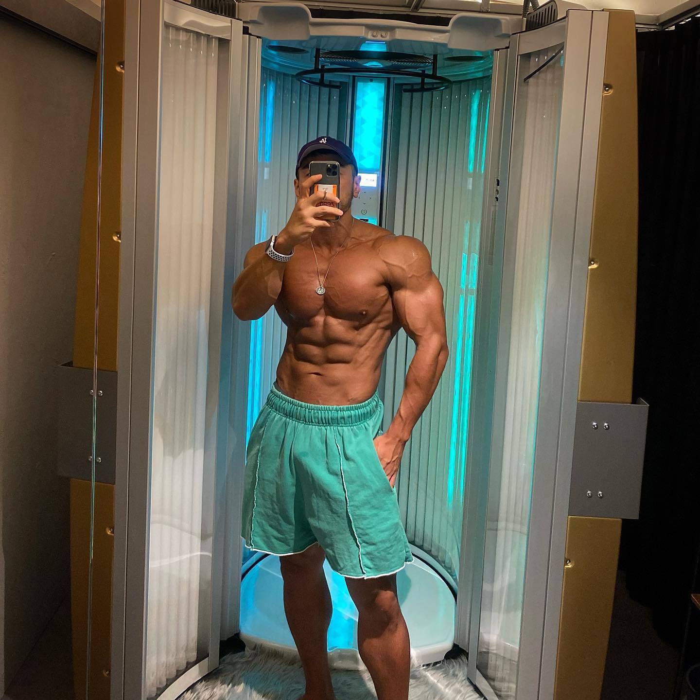 Men's Cotton Fitness Shorts